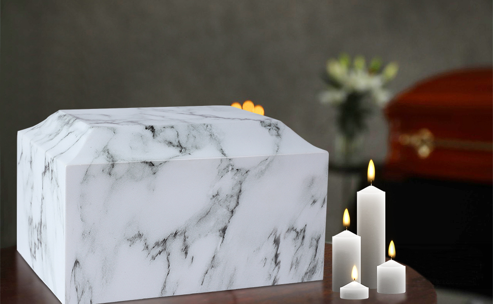 Marbal Metal DNU Cremation Urns For Adult Ashes Adult For Funeral Burial 25495365833