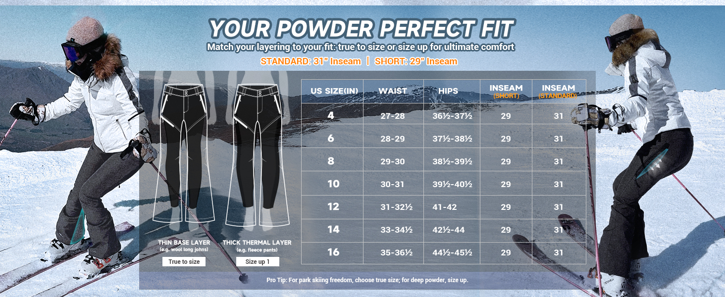 water resistant pants women