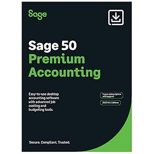 Sage 50 Premium Accounting software subscription