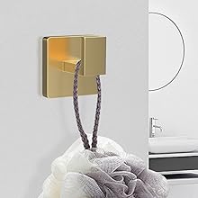 towel racks for bathroom Brushed Gold