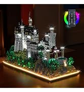 BRICKSHINING LED Lighting Compatible with Lego 21063 Neuschwanstein Castle, Upgraded Light Kit Co...