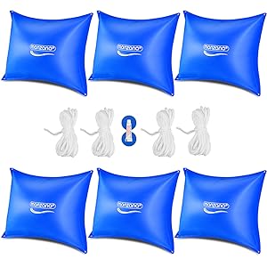 Coussin de piscine coussin hiver coussin hivernage oreiller piscine bâche piscine XL double couture