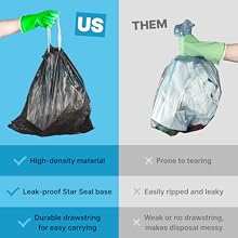 Drawstring Trash Bags