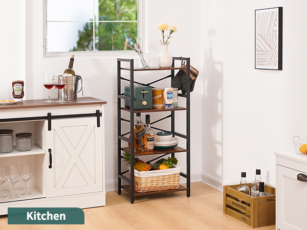 THE B R U B ook ブリュブック Amazon.com: Yoobure 4 Tier Bookshelf - Small Book Shelf