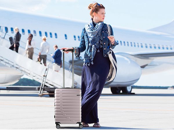 Amazon.com | EMPSIGN Carry On Luggage with Spinner Wheels