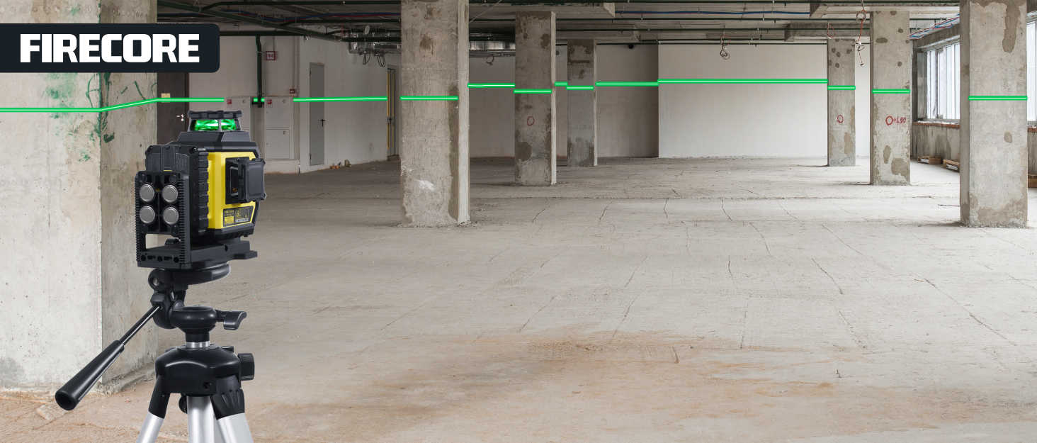 Firecore laser level 360 self leveling