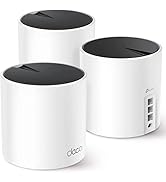 TP-Link Deco AX3000 WiFi 6 Mesh System(Deco X55) - Covers up to 6,500 Sq.Ft., Replaces Wireless R...