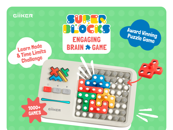 Amazon.com: GiiKER Super Blocks STEM Toys – Pattern Matching