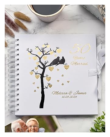 Anniversary scrapbook