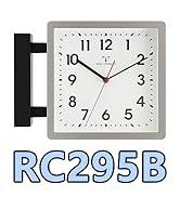 Amazon.co.jp: ベスタイム(BESTIME) RC295B 両面壁掛け時計