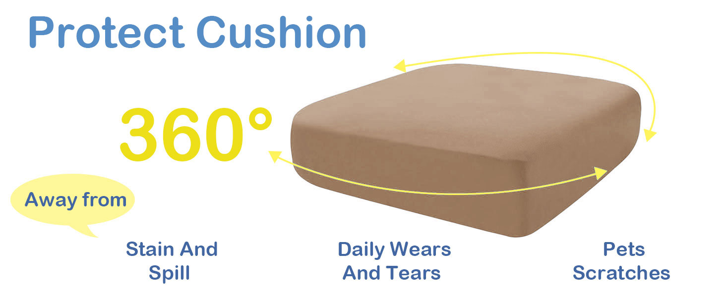 hyha Waterproof Couch Cushion Covers, Replacement Chair