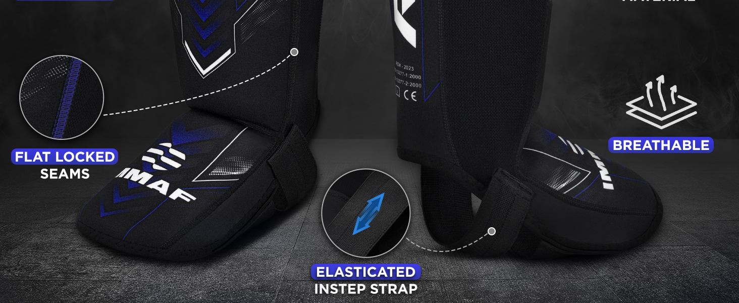 RDX IMMAF Approved Shin Guards