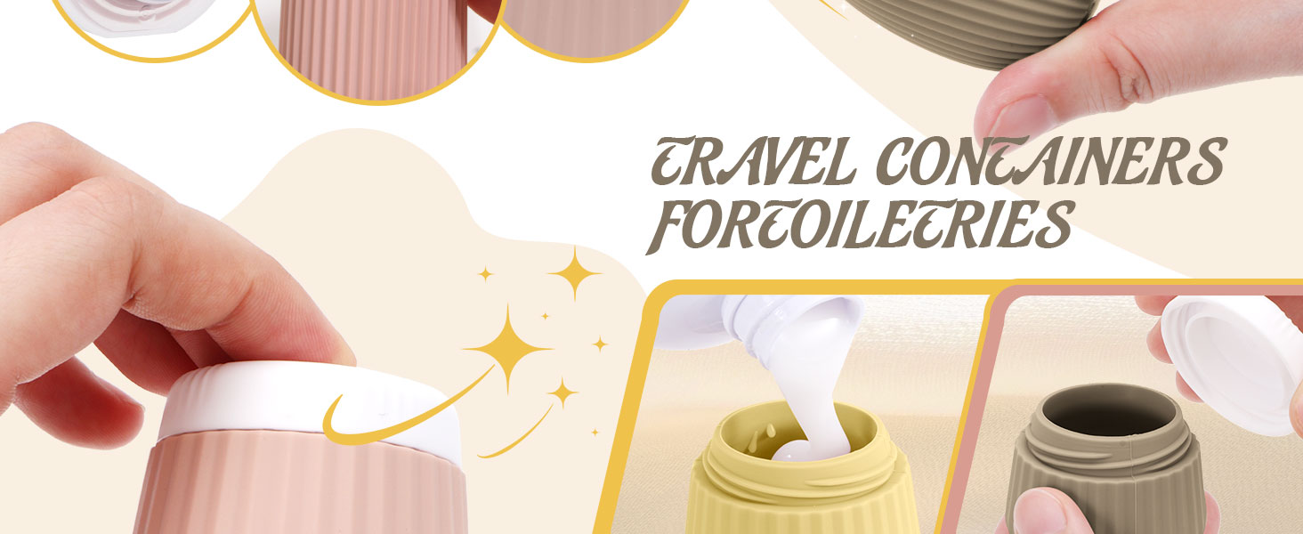 Travel Bottles for Toiletries