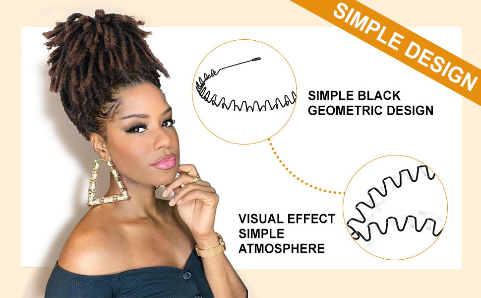 hair band hair bands men Hairband metal headband men headband mens headbands for long hair