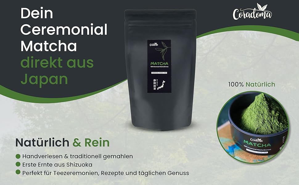 ceremonial grade matcha coradoma