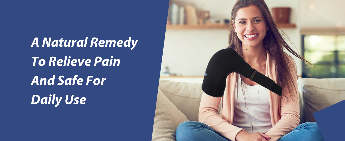 NEWGO Shoulder Ice Pack Reusable Hot Cold Compress Ice Pack for Rotator