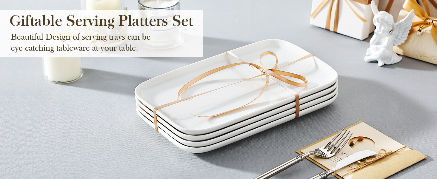 malacasa serving platters serving trays and platters rectangular serving platter serving platters