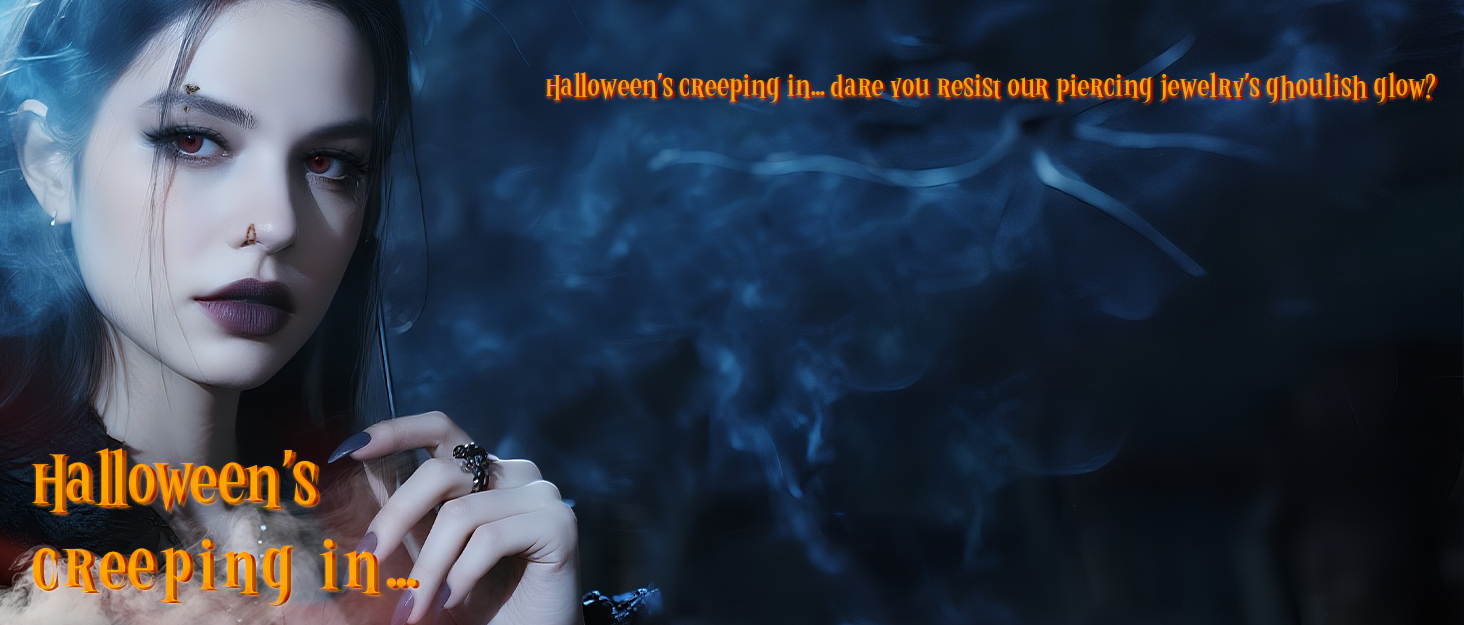 OUFER Halloween Body Piercing Jewelry