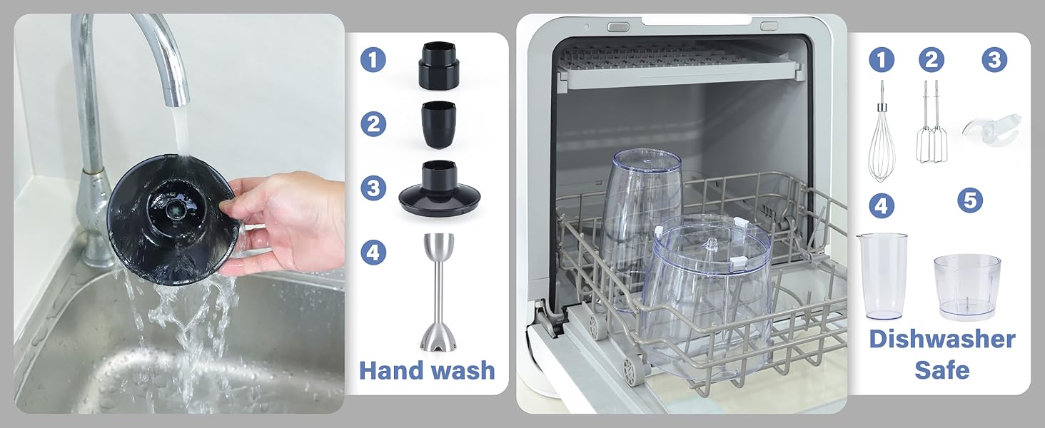 Immersion Blender Handheld