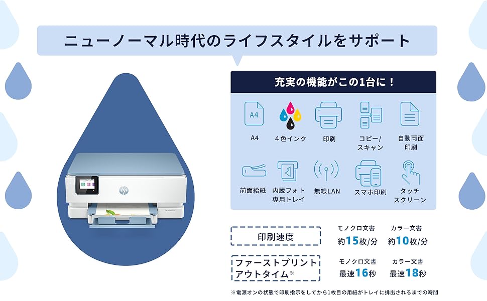 Amazon.co.jp: HP カラー プリンター HP ENVY Inspire 7221 2022