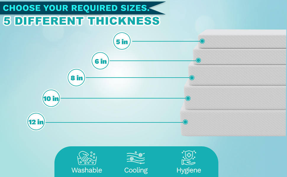 12 Inch Twin Mattress Memory Foam Mattress Gel Mattress Bed