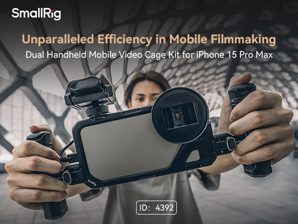 その他 SmallRig iPhone 15 Pro Max SmallRig Unveils a New Ergonomic Cage for the iPhone 15 Pro