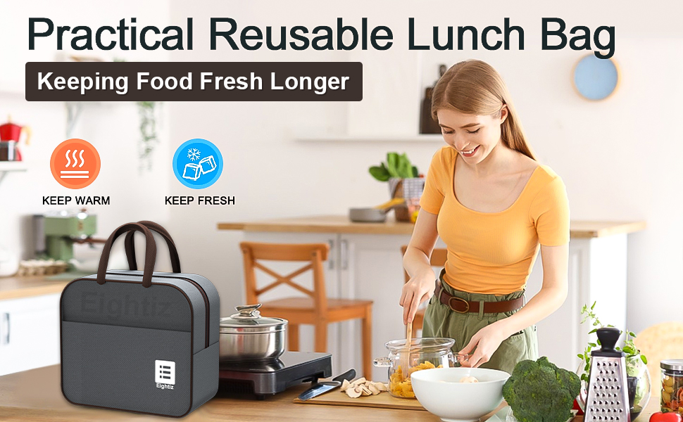 Lunch Bag, Office Bag, Tiffin Box, Kids, Women, School, Men, Girls, Jute Cover, Small Carry Only