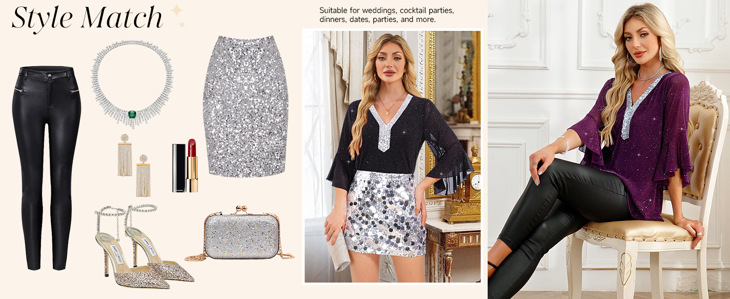 Business Casual Tops for Women 3/4 Sleeve Fall Outfits Blouses Plus Size Dressy Shirts