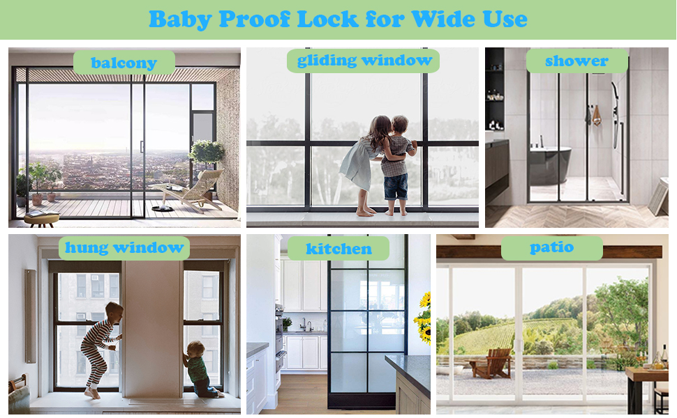 Sliding Glass Door Child Lock, Celleddy Slide Window Door