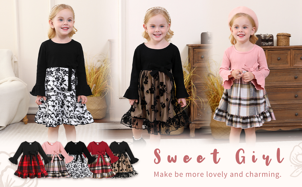 Toddler Long Sleeve Dress