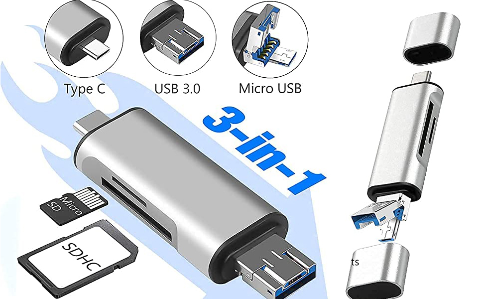 Brand Conquer 3-in-1 USB 3.0 SPN-RECPP