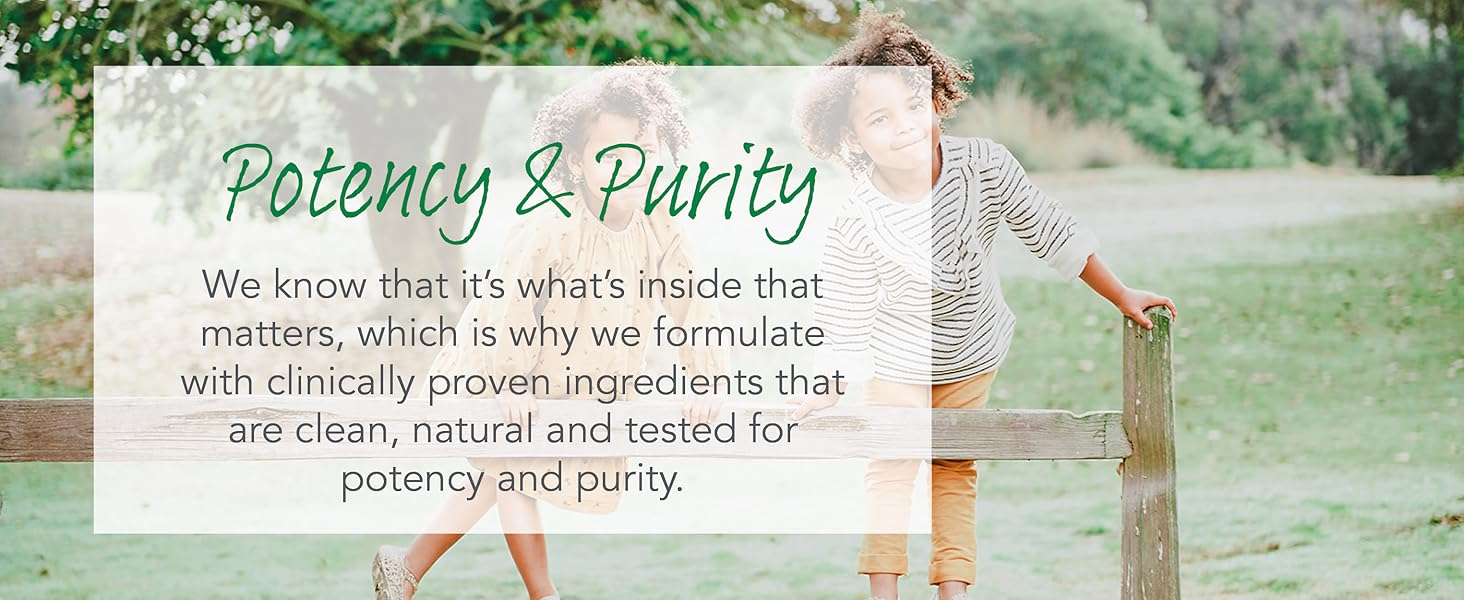 Potency and purity
