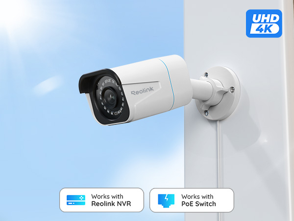 4K 8MP POE Security Camera RLC-81