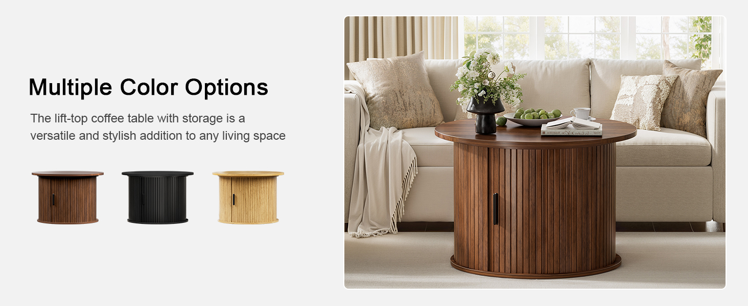 round coffee table