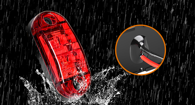 2.5inch front side rear marker light red clearance indicator light