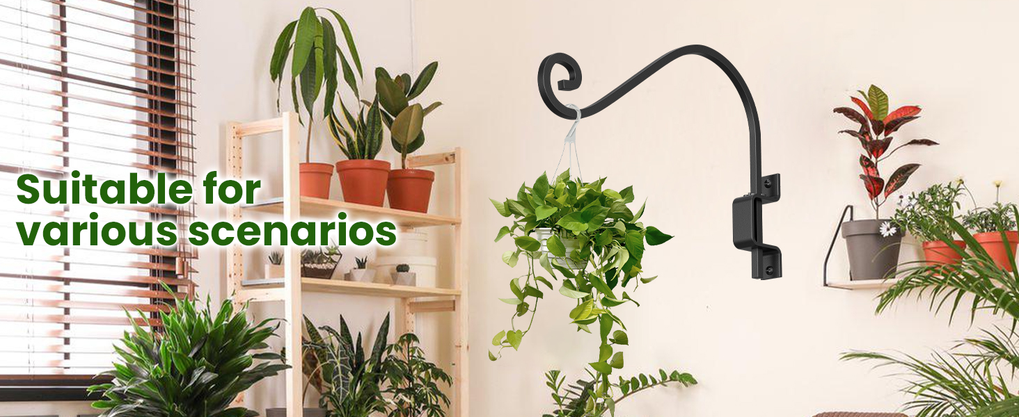 plant hooks for hanging baskets
