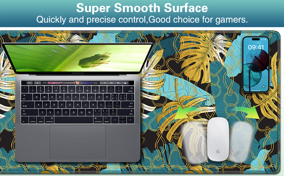 Acezeek Large Mouse Mat,Gaming Mouse Pad,35.4X15.7in Extended Mousepad