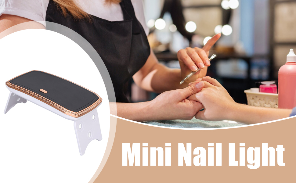 Mini máquina de terapia de uñas