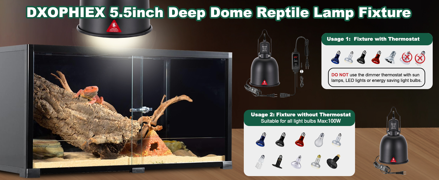 snake heat lamp reptile lights