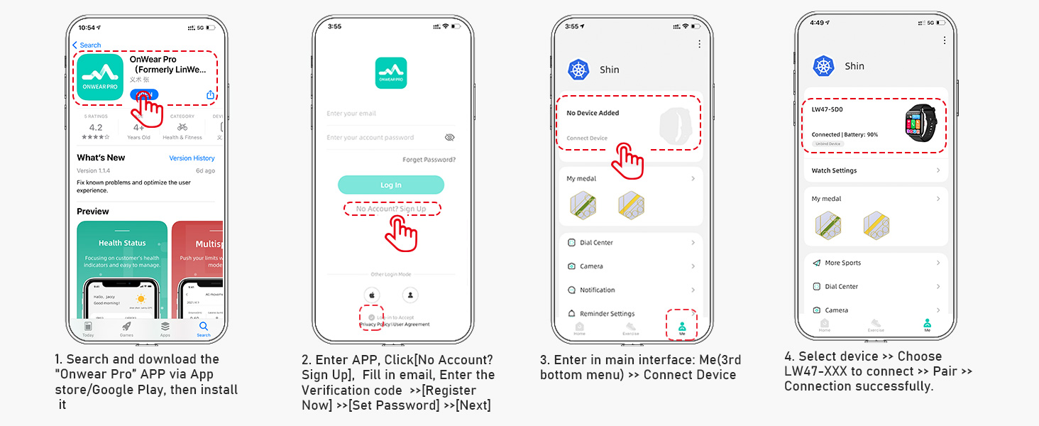 smart watches for men women