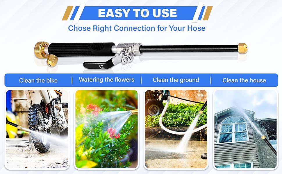 Hicks Ridge Garden Hose Nozzle Sprayer