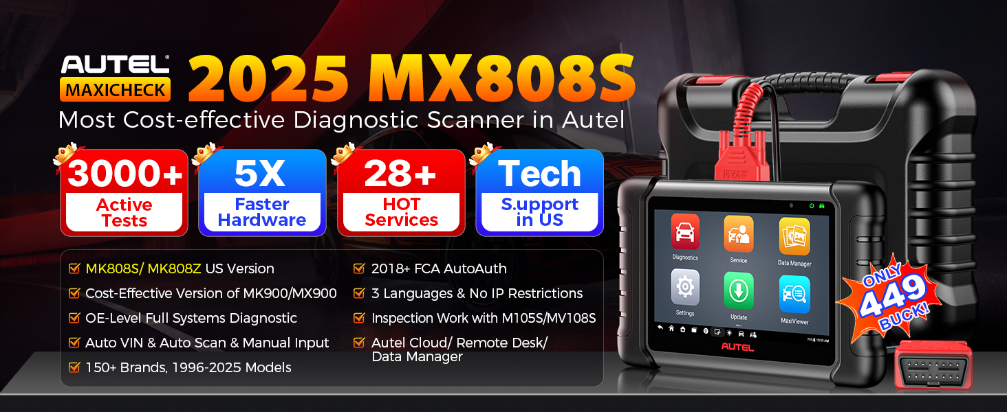 autel scanner MX808S