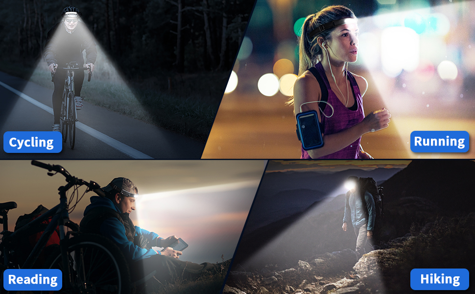 head lamps led rechargeable
