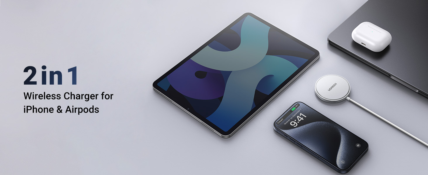 iPhone 16 pro max airpods circle wireless xiaomi wireless charger pad iphone magnetic wireless