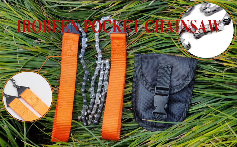 Pocket Chainsaw 2 Pack Stainless Steel Emergency tree limb