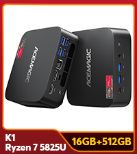 ミニPC Kron Mini K1 ACEMAGIC ACEMAGIC K1 AMD Ryzen™ 5 7430U Mini PC