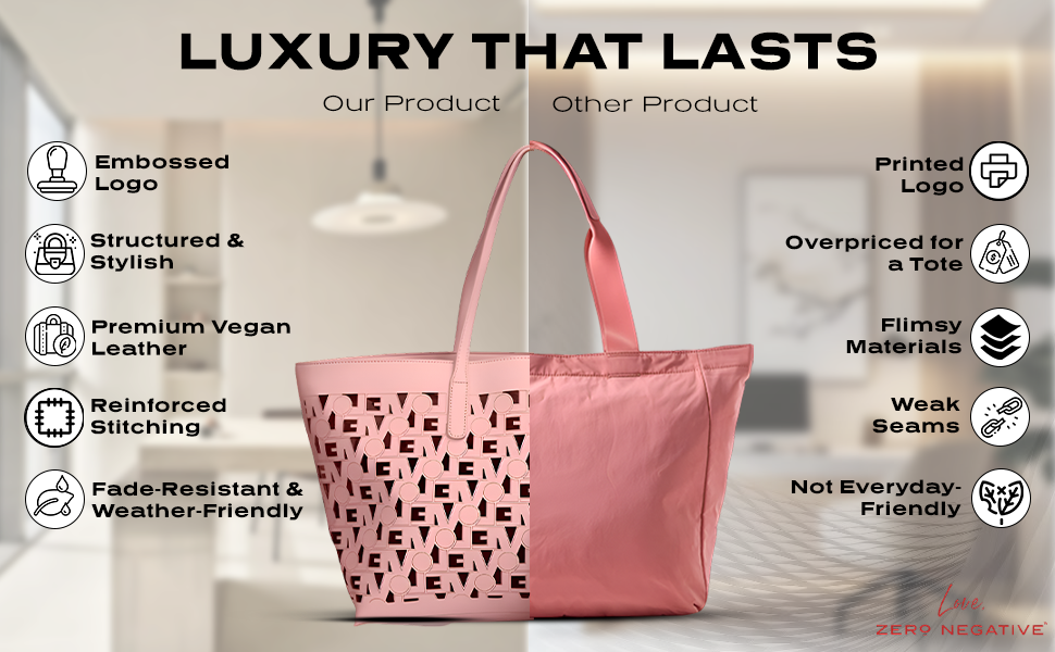 ●T-LOVE Amazon.com: Love, Zero Negative - Love Tote | Designer