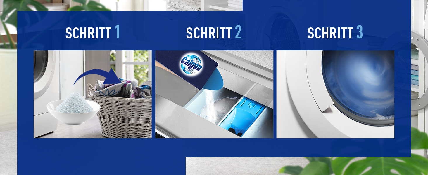 Calgon 4-in-1 Power Pulver – Wasserenthärter gegen Kalkablagerungen ...