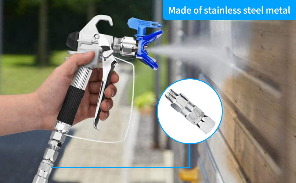 JXZSJ Airless Spray Gun Swivel Joint 1/4Inch High