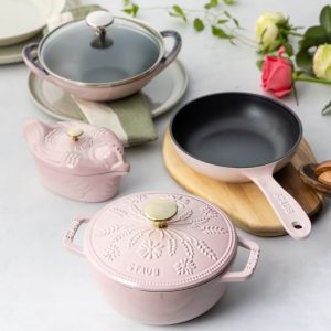 Amazon.co.jp: staub ストウブ 「 スキレット ソルベローズ 16cm